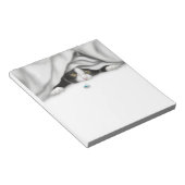 Das merkwürdige Kitten Notepad Notizblock (angewinkelt)