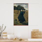 Das merkwürdige kleine Mädchen Poster (Küche)