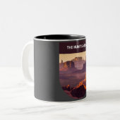 Das Mesa der Jagd Zweifarbige Tasse (Vorderseite Links)