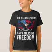 Das metrische System kann den Dom-Adler nicht mess T-Shirt (Vorderseite)