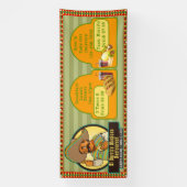 Das mexikanische Restaurant bietet große Speisen Banner (Vertikal)