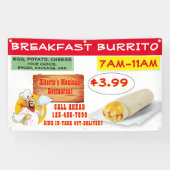Das mexikanische Restaurant Breakfast Burrit ist i Banner (Horizontal)