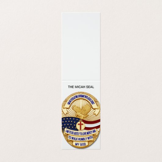 DAS MICAH SIEGEL VISITENKARTEN (Außenseite Aufgefaltet)