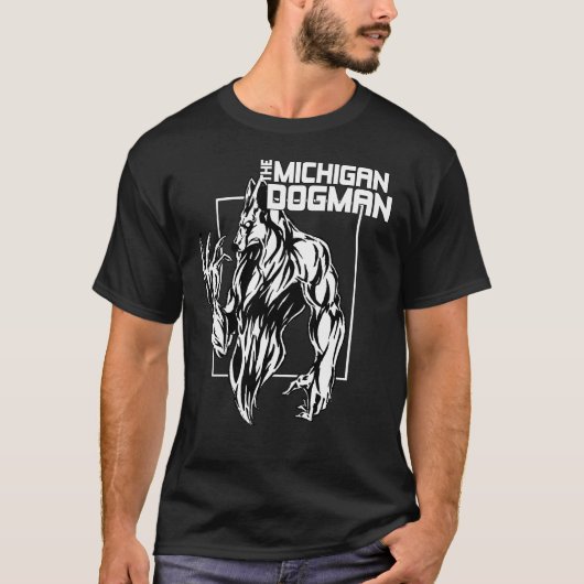 Das Michigan Dogman T-Shirt (Vorderseite)