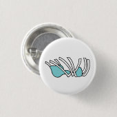 Das Middlesex-Krankenhaus-tote Ameisen-Abzeichen Button (Vorne & Hinten)