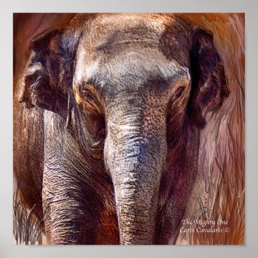 Das Mighty One Art Poster/Print Poster (Vorne)