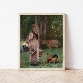 Das Milchmädchen | Winslow Homer Poster