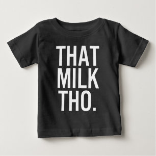 Das Milk Thal Black Baby Shirt