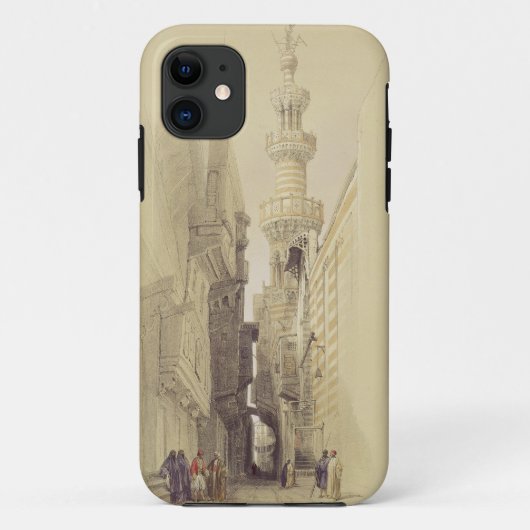 Das Minarett der Moschee EL Rhamree, Kairo, Franc Case-Mate iPhone Hülle (Rückseite)