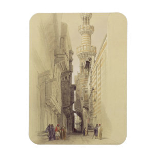Das Minarett der Moschee EL Rhamree, Kairo, Franc Magnet