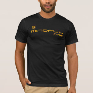 Das Mindful One - Bold Gold Minimalistischer T - S T-Shirt