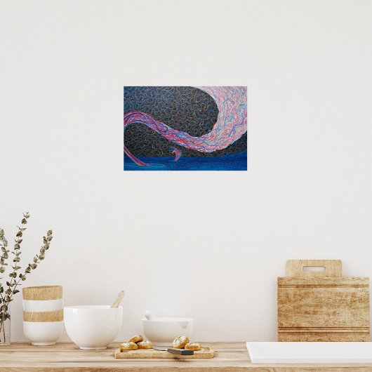 Das Mindscape von Meghan Oona Poster (Küche)