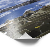 Das Mini-Forschungsmodul 2 Fotodruck (Ecke)