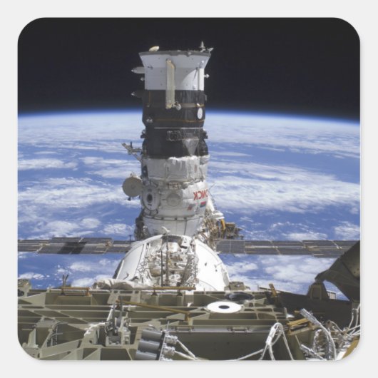 Das Mini-Forschungsmodul 2 Quadratischer Aufkleber (Vorderseite)