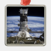 Das Mini-Forschungsmodul 2 Silbernes Ornament (Vorne)