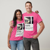 Das Minimalistische Poster der französischen Verbi T-Shirt (Unisex)