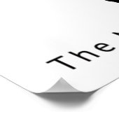 Das Ministerium für Alberne Spaziergänge Poster (Ecke)