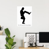 Das Ministerium für Alberne Spaziergänge Poster (Heimbüro)