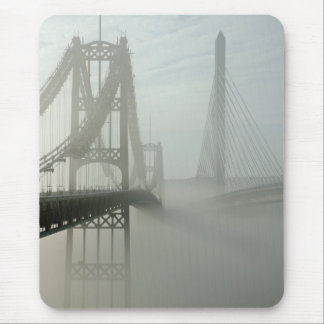 "das Mischen" über dem Penobscot Fluss in Maine Mousepad