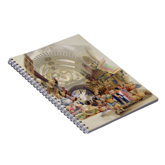 Das Missr Tcharsky oder ägyptischer Markt, in Notizblock (Rechte Seite)