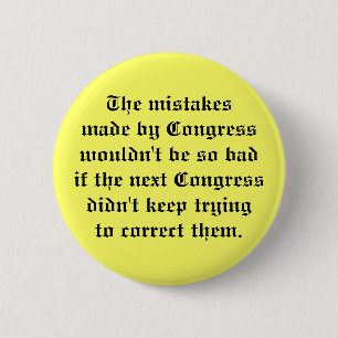 Das mistakesmade durch Kongreß würde nicht… so Button