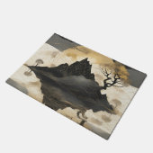 Das misty Mountain Black & Gold Fußmatte (Schrägansicht)