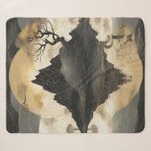 Das misty Mountain Black & Gold Sherpadecke (Vorderseite (Horizontal))