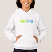 Das mit Kapuze Sweatshirt STEMinist Mädchen (Vorderseite)