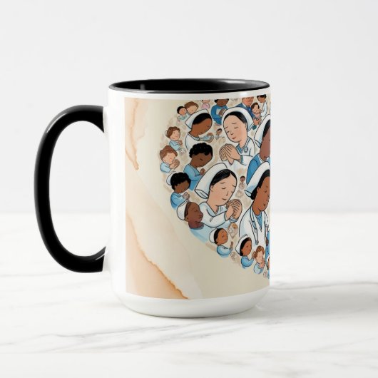 Das Mitgefühl der Fürsorge Tasse (Links)