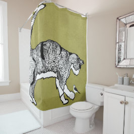 Das Mitgefühl der Starken Duschvorhang