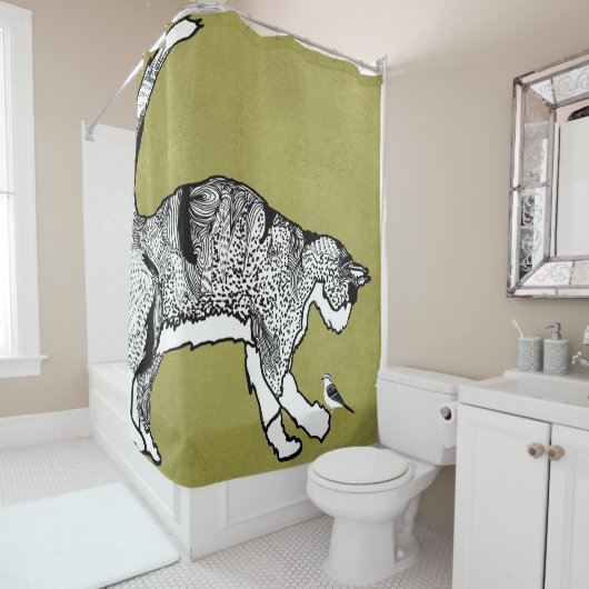 Das Mitgefühl der Starken Duschvorhang (Beispiel)