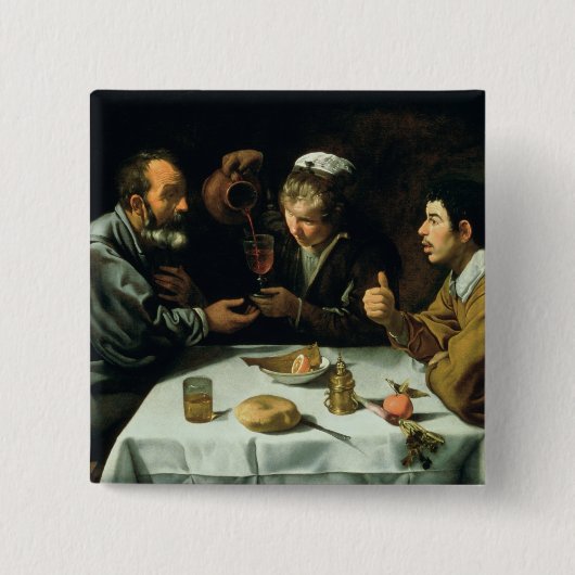 Das Mittagessen, 1620 Button (Vorderseite)