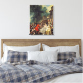 Das Mittagessen, 1737 Leinwanddruck (Insitu (Schlafzimmer))