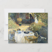 Das Mittagessen Claude Monet (Vorderseite)