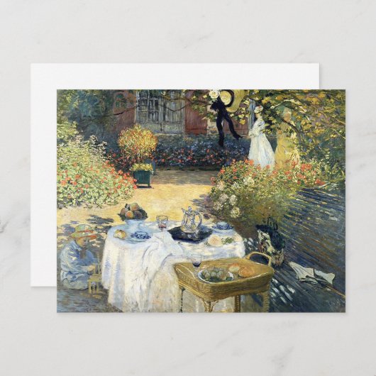 Das Mittagessen Claude Monet (Vorne/Hinten)