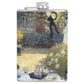 Das Mittagessen Claude Monet Flachmann (Vorderseite)