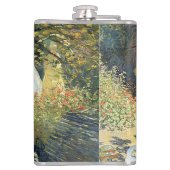 Das Mittagessen Claude Monet Flachmann (Rückseite)