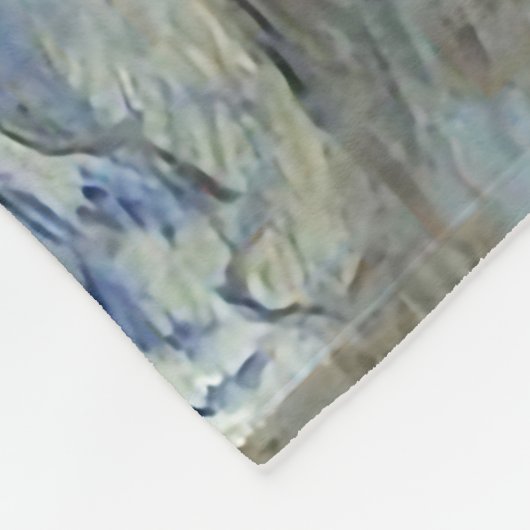 Das Mittagessen Claude Monet Fleecedecke (Ecke)