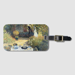 Das Mittagessen Claude Monet Gepäckanhänger