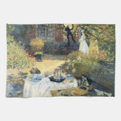 Das Mittagessen Claude Monet Geschirrtuch (Horizontal)