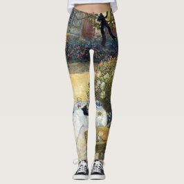 Das Mittagessen Claude Monet Leggings