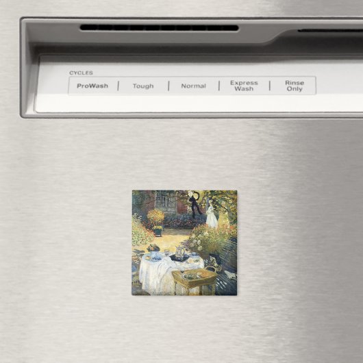 Das Mittagessen Claude Monet Magnet (In Situ (Geschirrspüler))