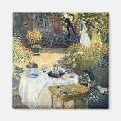Das Mittagessen Claude Monet Magnet (Vorne)