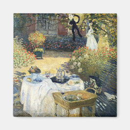 Das Mittagessen Claude Monet Magnet
