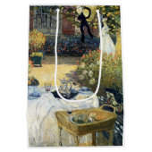 Das Mittagessen Claude Monet Mittlere Geschenktüte (Rückseite)