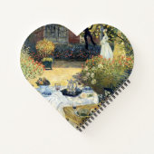 Das Mittagessen Claude Monet Notizblock (Rückseite)