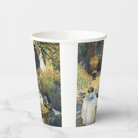 Das Mittagessen Claude Monet Pappbecher (Links)