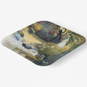 Das Mittagessen Claude Monet Pappteller (Gewinkelt)