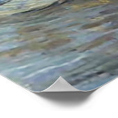 Das Mittagessen Claude Monet Poster (Ecke)