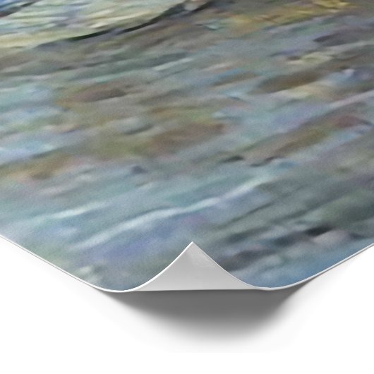 Das Mittagessen Claude Monet Poster (Ecke)